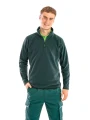 Laines polaires à personnaliser RESULT Micropolaire recyclée col zippé 