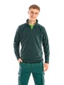 Laines polaires à personnaliser RESULT Micropolaire recyclée col zippé 