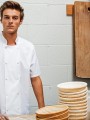 Vestes à personnaliser PREMIER Veste de cuisine manches courtes à boutons pression 
