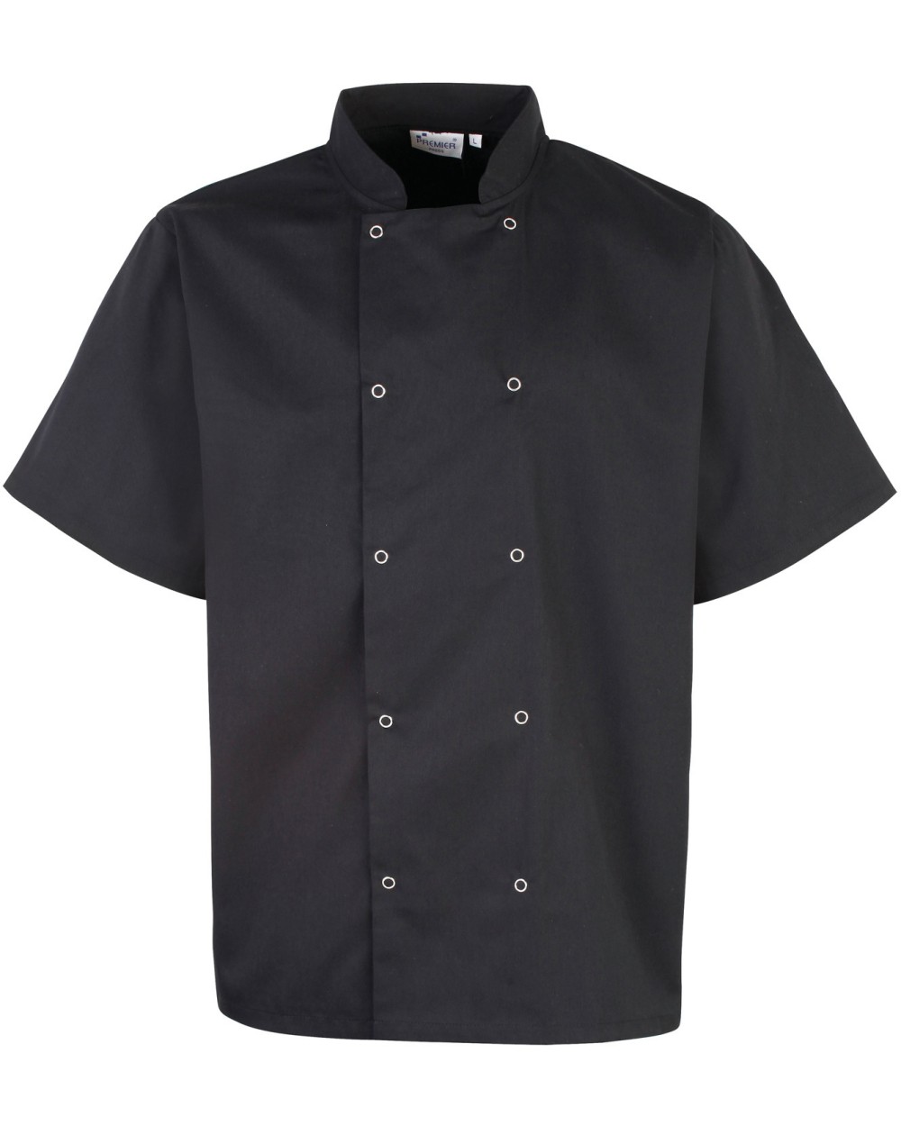 Vestes personnalisable PREMIER Veste de cuisine manches courtes à boutons pression