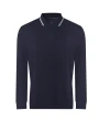 AWDIS Long Sleeve Tipped 100 Polo  personnalisable