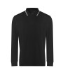 Polo's AWDIS Long Sleeve Tipped 100 Polo voor bedrukking &amp; borduring