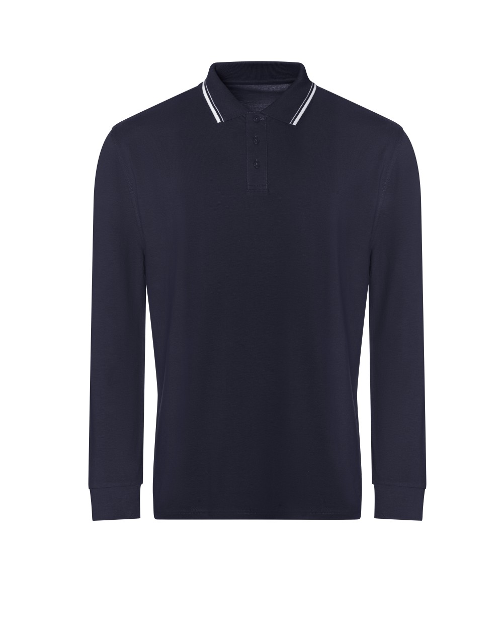Polos personnalisable AWDIS Long Sleeve Tipped 100 Polo