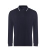 AWDIS Long Sleeve Tipped 100 Polo Poloshirts personalisierbar