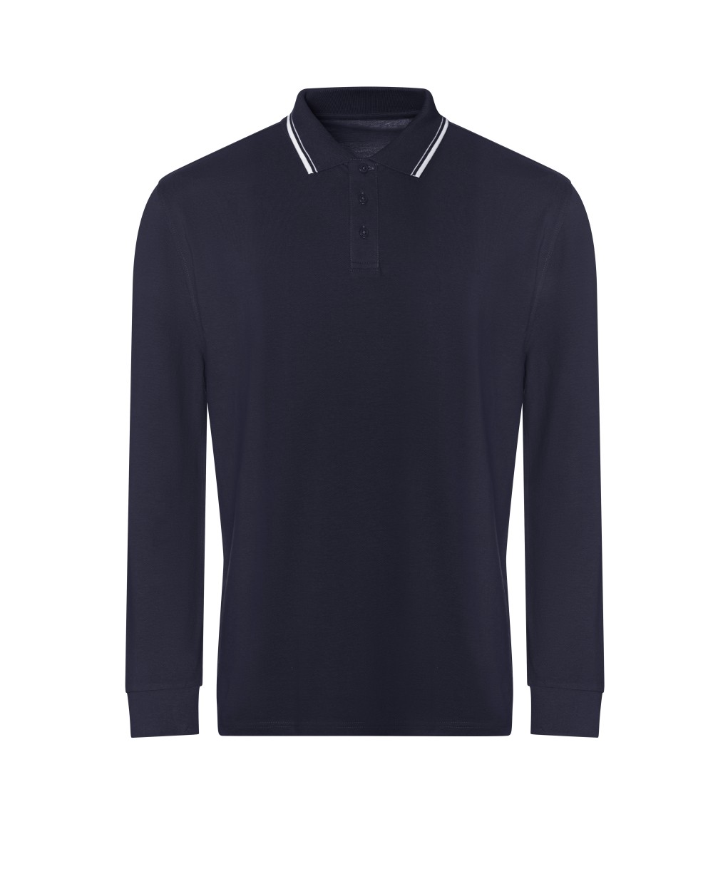 Polo's AWDIS Long Sleeve Tipped 100 Polo voor bedrukking &amp; borduring