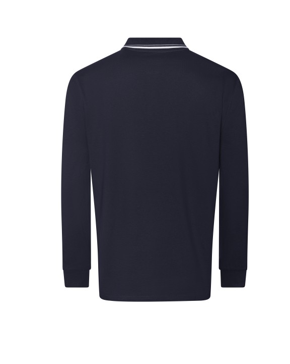 Polos personnalisable AWDIS Long Sleeve Tipped 100 Polo