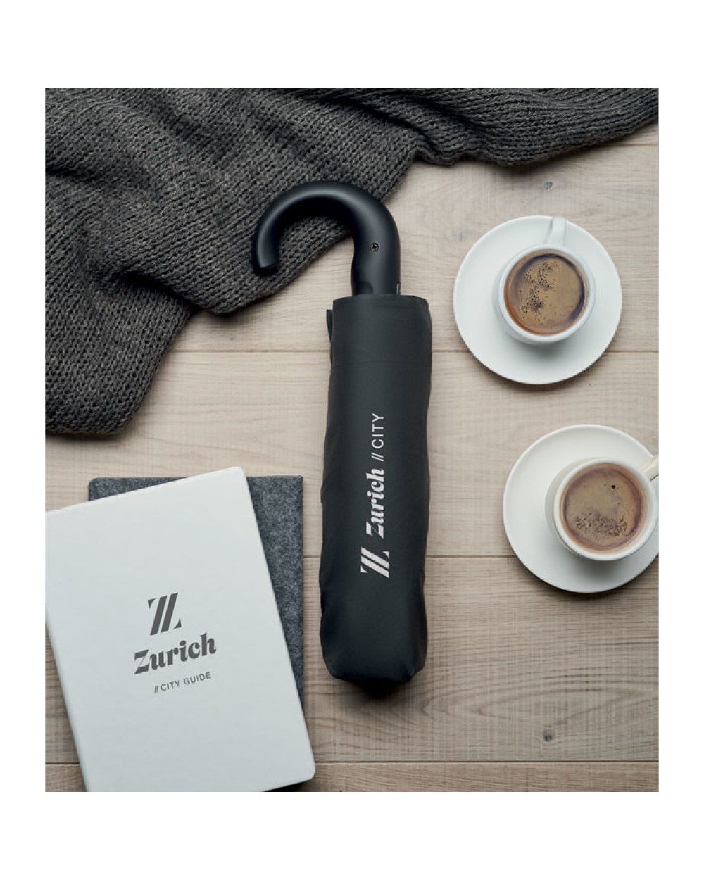 Parapluies personnalisable 4DO Parapluie pliable de 23 pouces