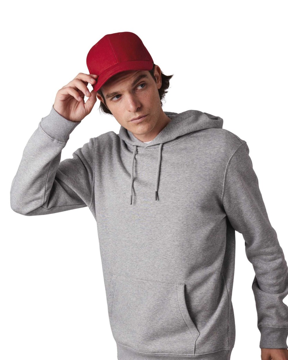 Casquettes personnalisable K-UP Casquette en coton bio - 6 panneaux