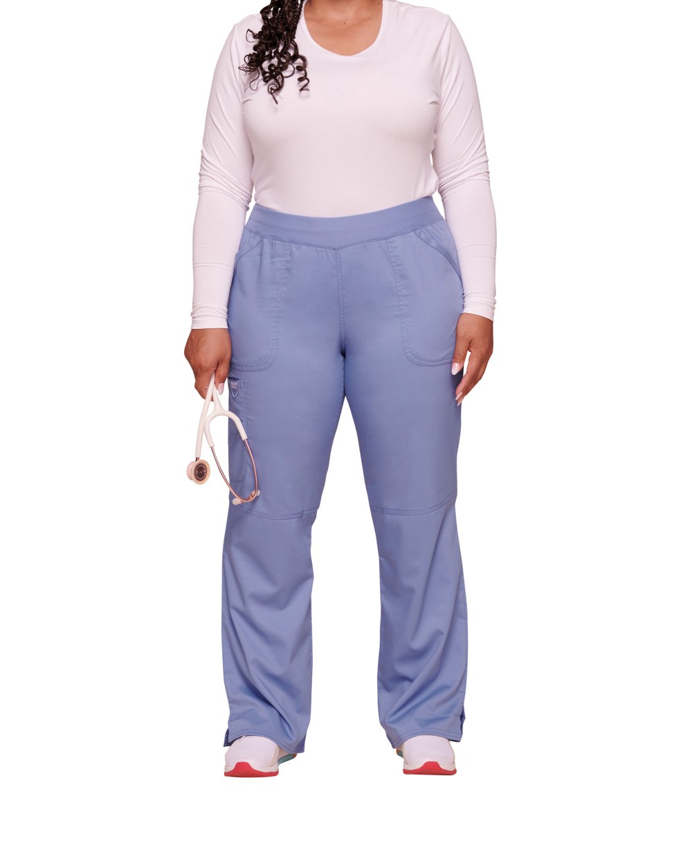 T-Shirts personnalisable CHEROKEE Pantalon cargo à taille moyenne à enfiler femme