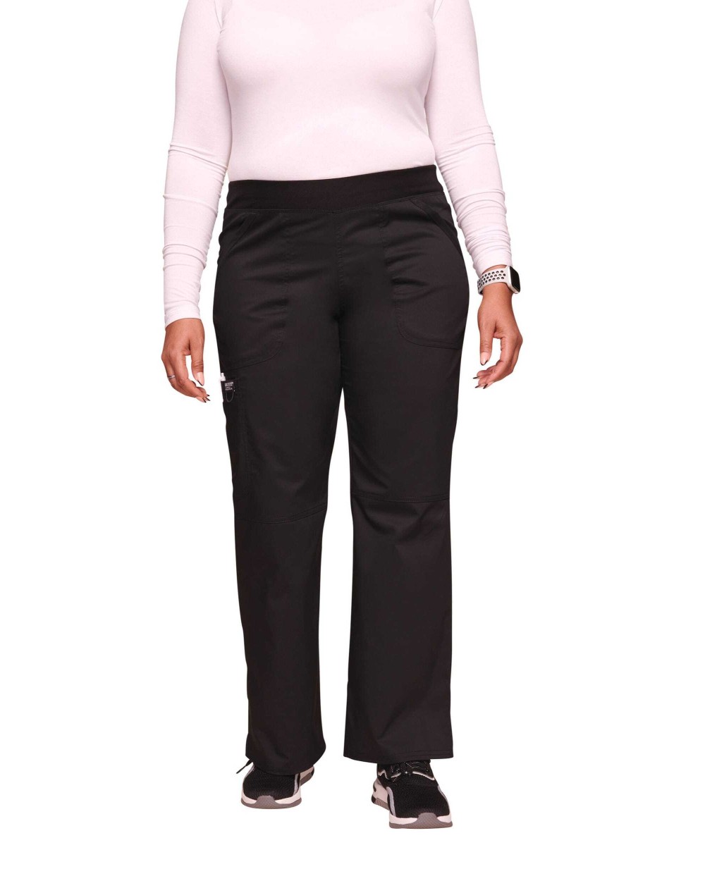 T-Shirts personnalisable CHEROKEE Pantalon cargo à taille moyenne à enfiler femme