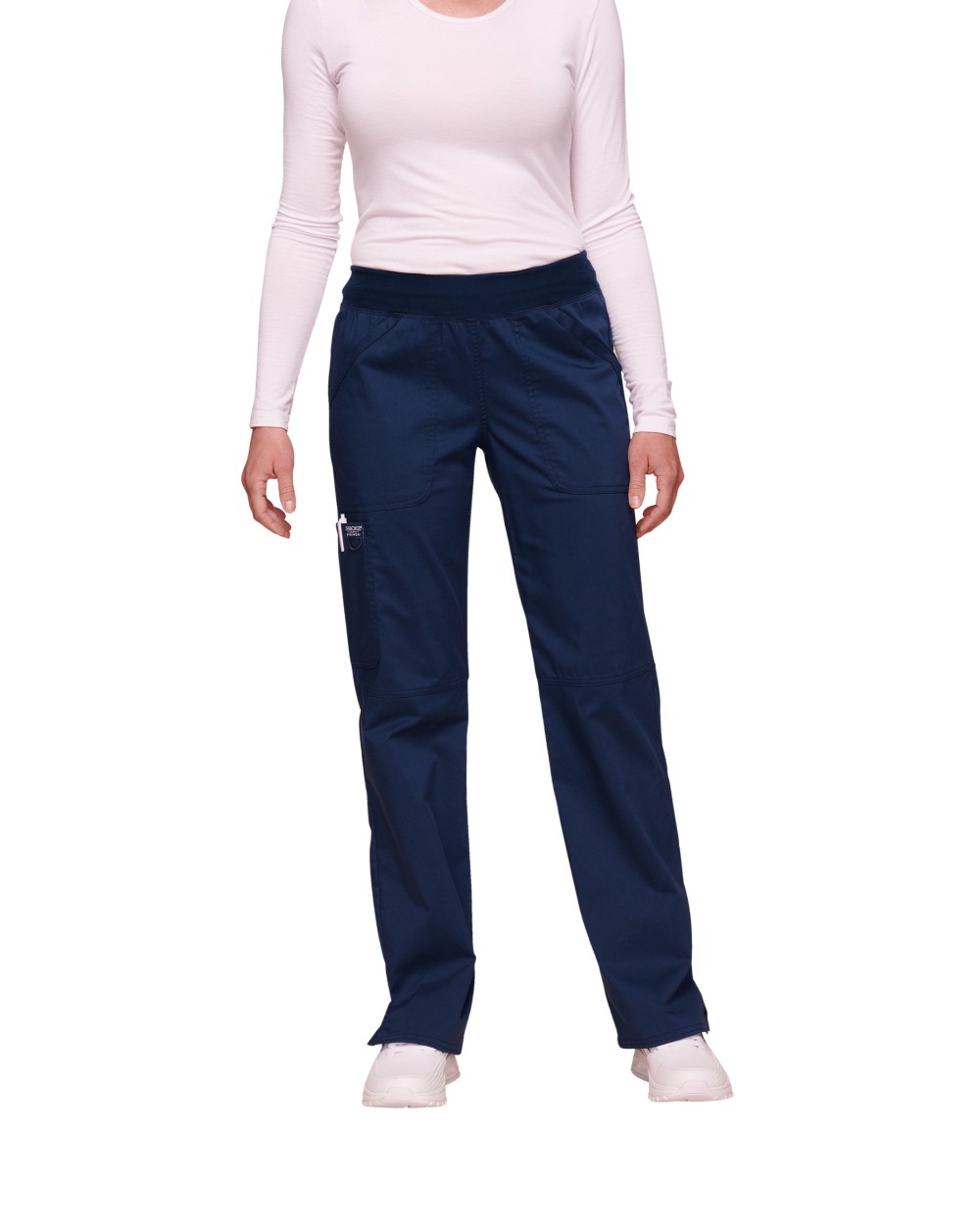 T-Shirts personnalisable CHEROKEE Pantalon cargo à taille moyenne à enfiler femme