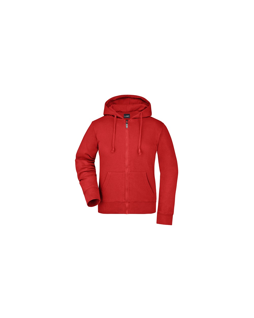 JAMES & NICHOLSON Ladies´ Hooded Jacket Sweatshirts personalisierbar