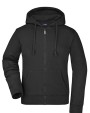Sweat-shirts personnalisable JAMES & NICHOLSON Ladies´ Hooded Jacket