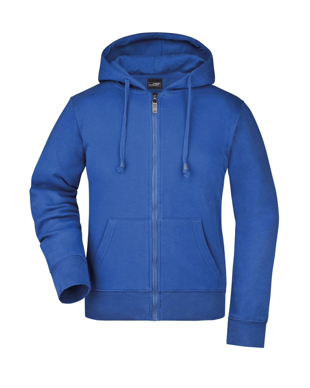 JAMES & NICHOLSON Ladies´ Hooded Jacket Sweatshirts personalisierbar