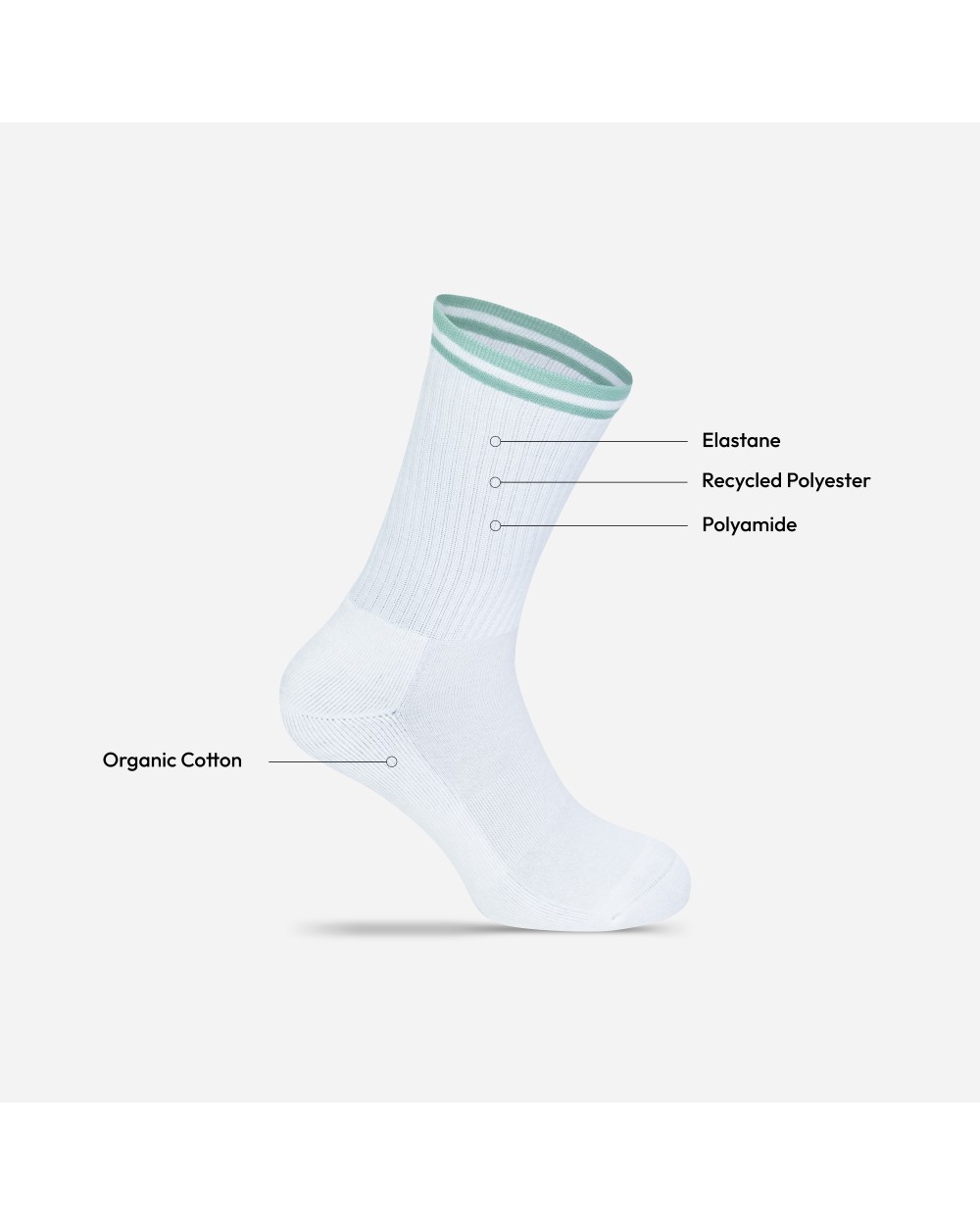 Ondergoed MR. SOCKS Tennis Socks Premium voor bedrukking &amp; borduring