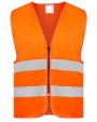KORNTEX SAFETY VEST WITH ZIPPER "COLOGNE" Warnwesten personalisierbar