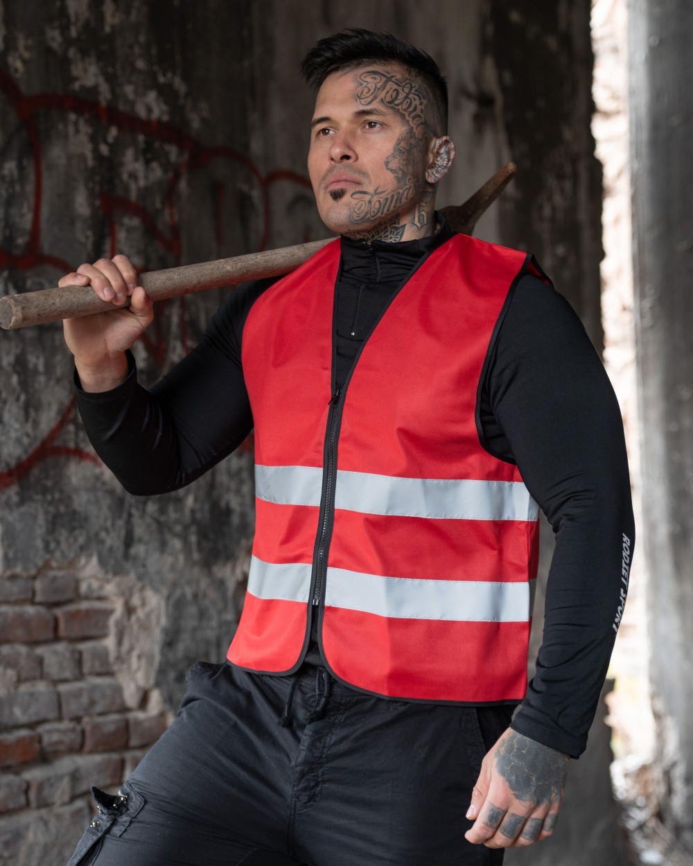 KORNTEX SAFETY VEST WITH ZIPPER "COLOGNE" Warnwesten personalisierbar