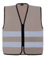 Gilets de sécurité personnalisable KORNTEX SAFETY VEST WITH ZIPPER "COLOGNE"