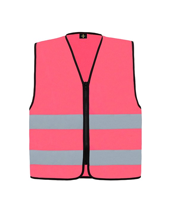 KORNTEX SAFETY VEST WITH ZIPPER "COLOGNE" Warnwesten personalisierbar