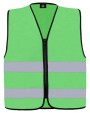 KORNTEX SAFETY VEST WITH ZIPPER "COLOGNE" Warnwesten personalisierbar