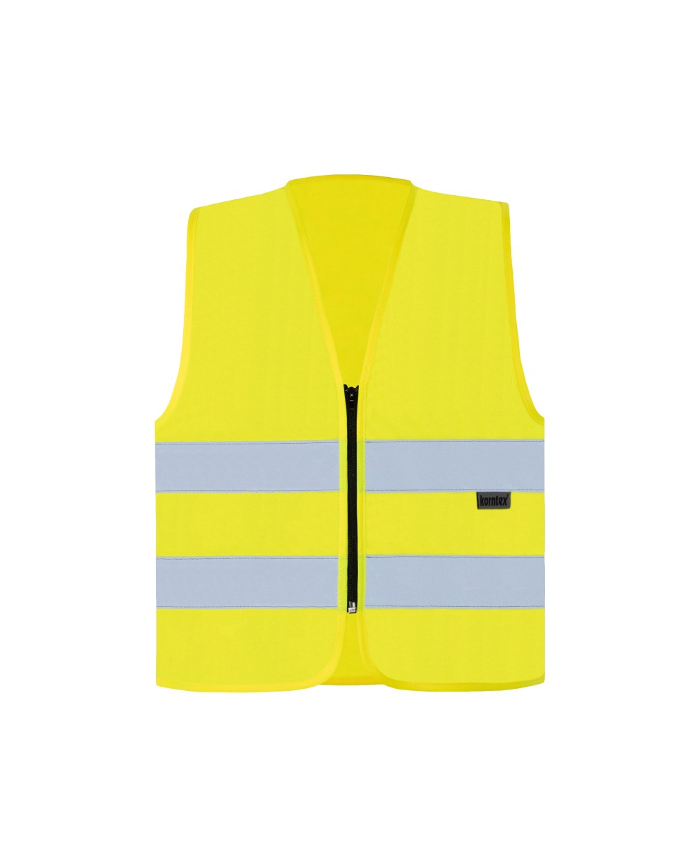 Gilets de sécurité personnalisable KORNTEX SAFETY VEST WITH ZIPPER "COLOGNE"