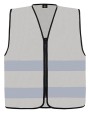 Gilets de sécurité personnalisable KORNTEX SAFETY VEST WITH ZIPPER "COLOGNE"
