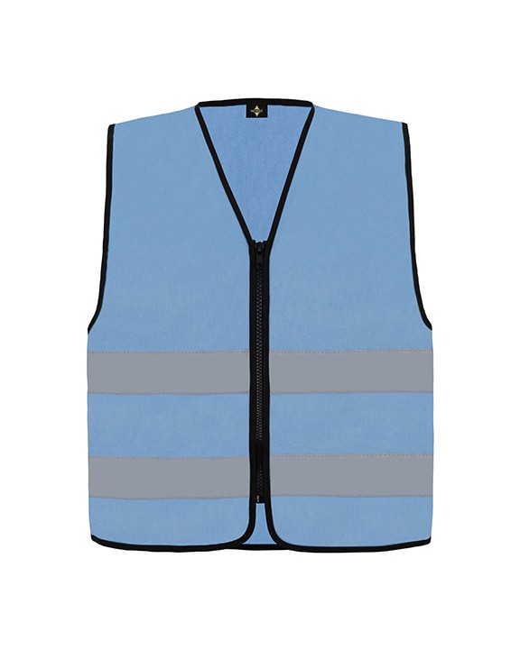 KORNTEX SAFETY VEST WITH ZIPPER "COLOGNE" Warnwesten personalisierbar