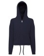 Sweaters & hoodies TRIDRI Kids Recycled Cropped Oversize Full-Zip Hoodie voor bedrukking &amp; borduring