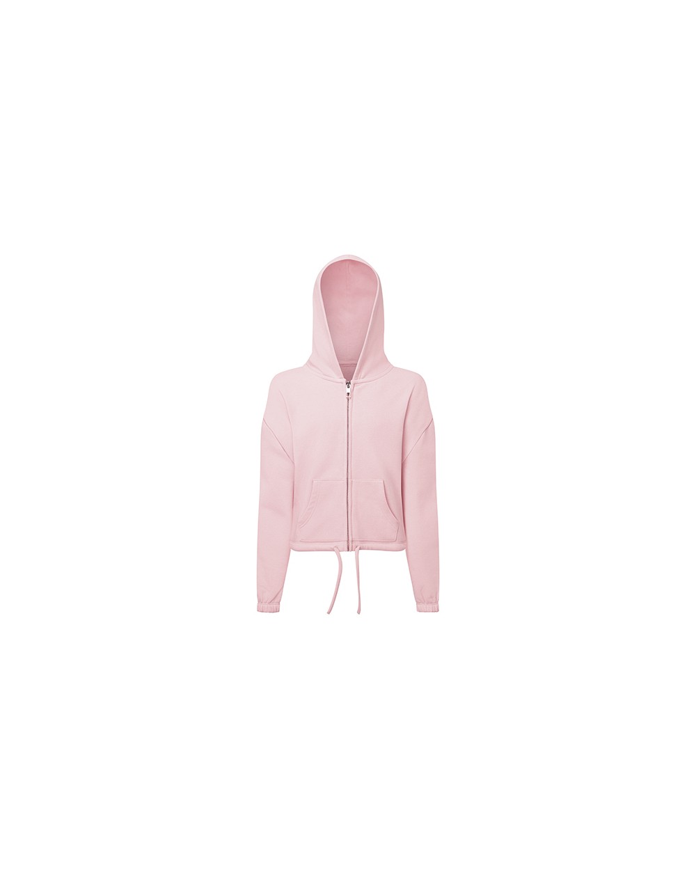 Sweaters & hoodies TRIDRI Kids Recycled Cropped Oversize Full-Zip Hoodie voor bedrukking &amp; borduring