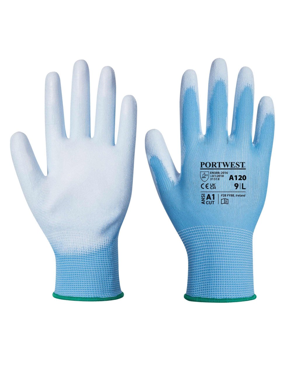PORTWEST PU palm glove (A120) Mützen personalisierbar