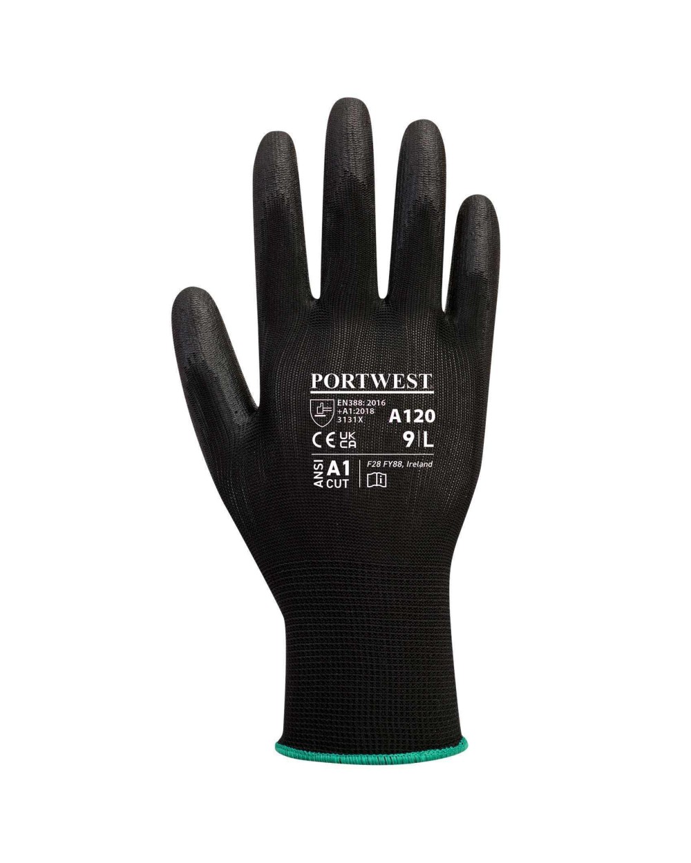 Mutsen PORTWEST PU palm glove (A120) voor bedrukking &amp; borduring