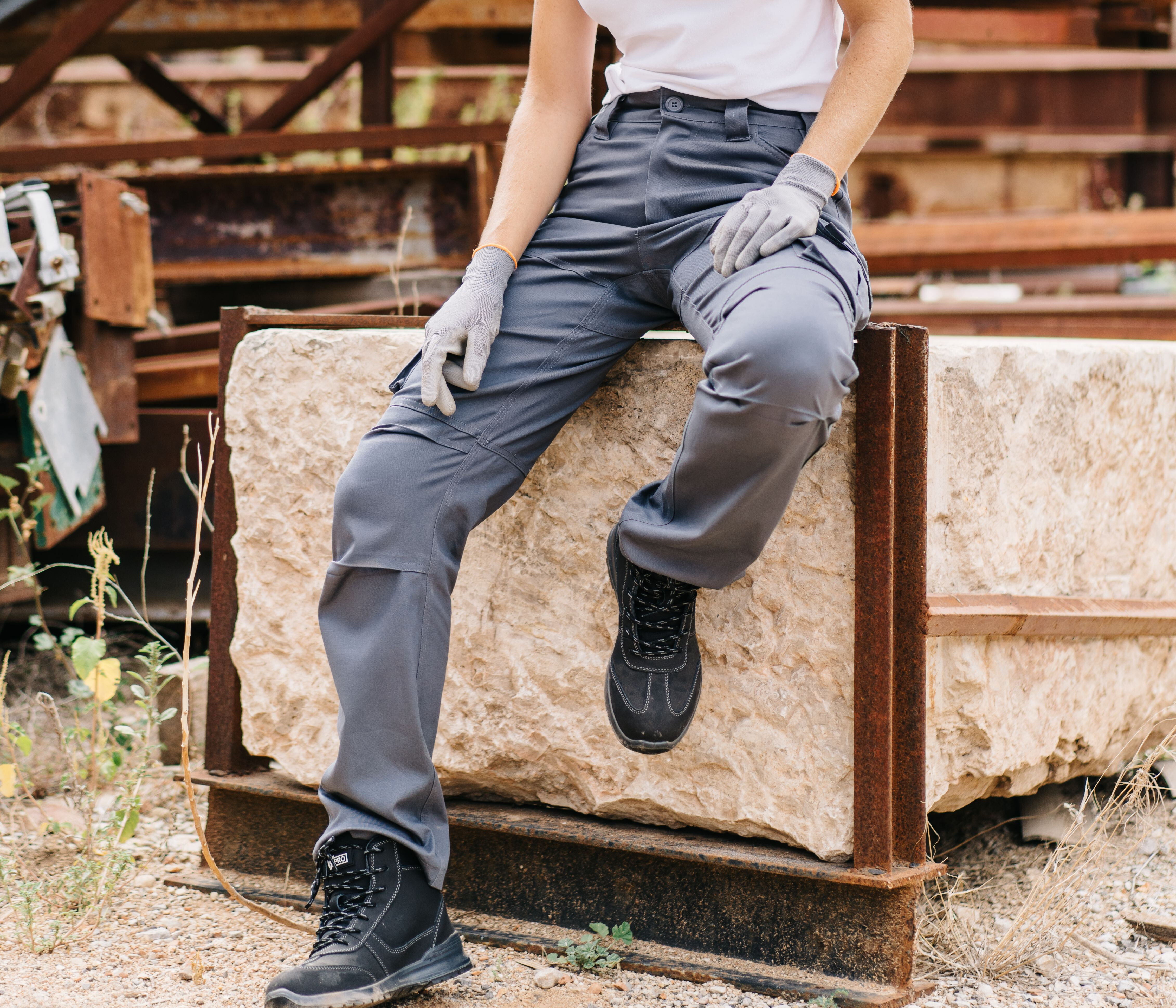 Broeken VELILLA MULTI-POCKET STRETCH COTTON TROUSERS voor bedrukking &amp; borduring