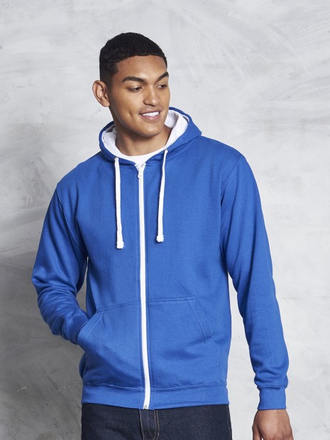 Sweat-shirts à personnaliser AWDIS VARSITY ZOODIE 