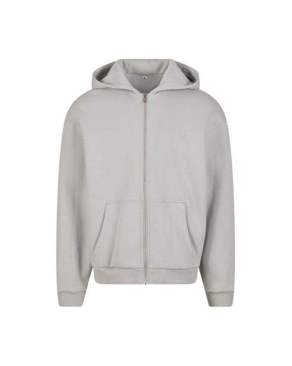 BUILD YOUR BRAND FLUFFY ZIP HOODY Sweatshirts personalisierbar