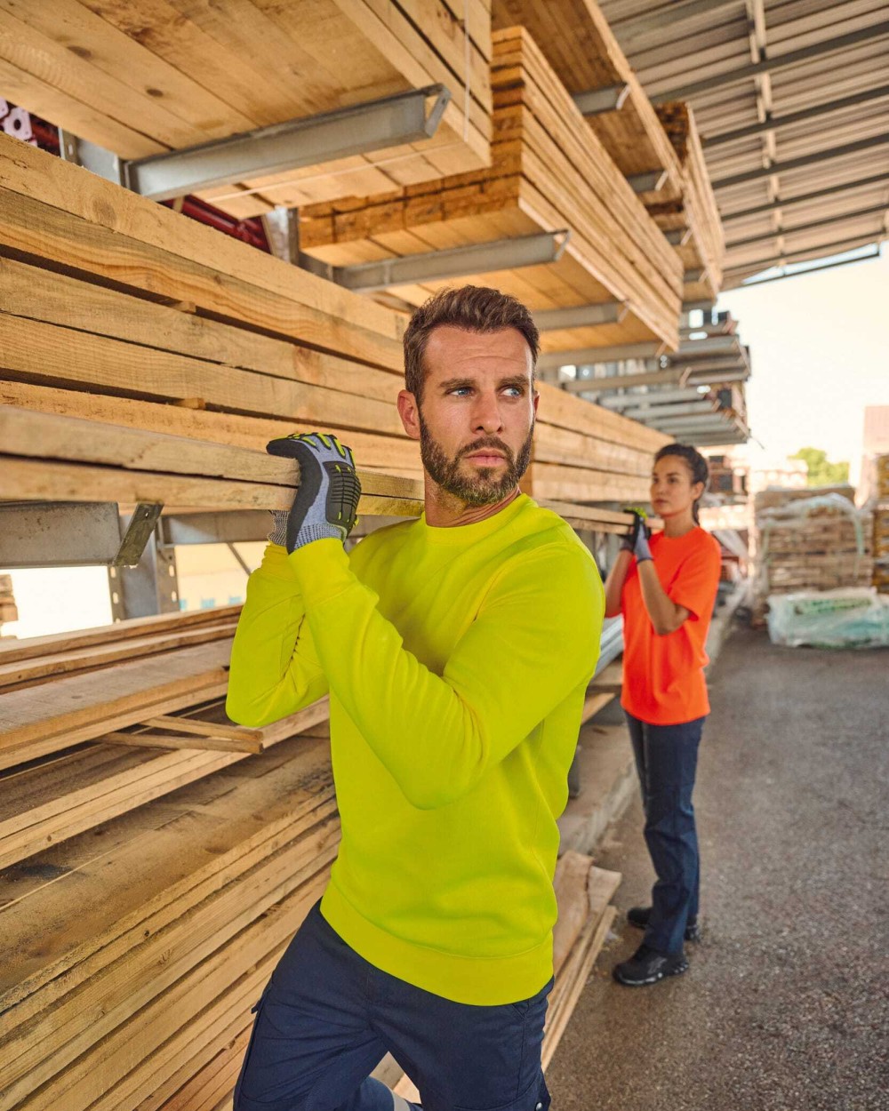 T-Shirts personnalisable WK. DESIGNED TO WORK T-shirt unisexe écoresponsable coton/polyester