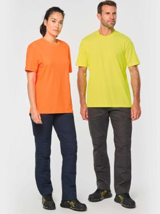 T-shirt unisexe écoresponsable coton/polyester