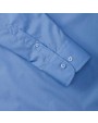 Hemden RUSSELL Tailored Poplin Shirt LS voor bedrukking &amp; borduring