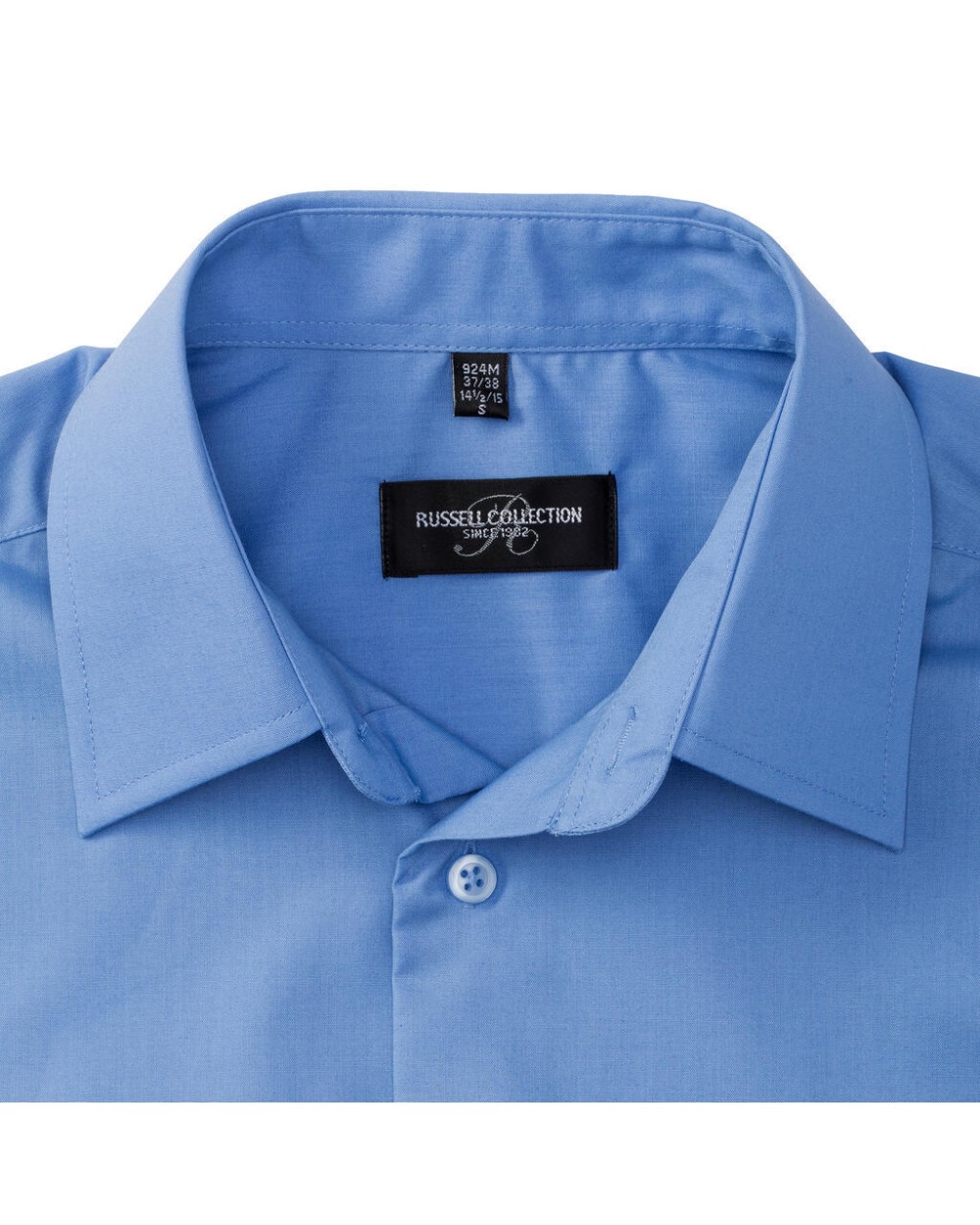 Hemden RUSSELL Tailored Poplin Shirt LS voor bedrukking &amp; borduring