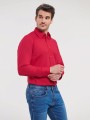 Chemises à personnaliser RUSSELL Tailored Poplin Shirt LS 