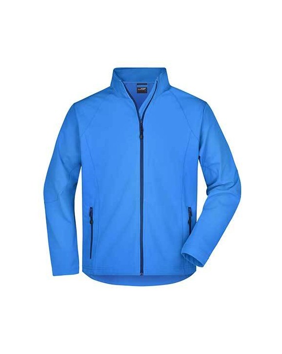 JAMES & NICHOLSON Men's softshell jacket Softshells personalisierbar