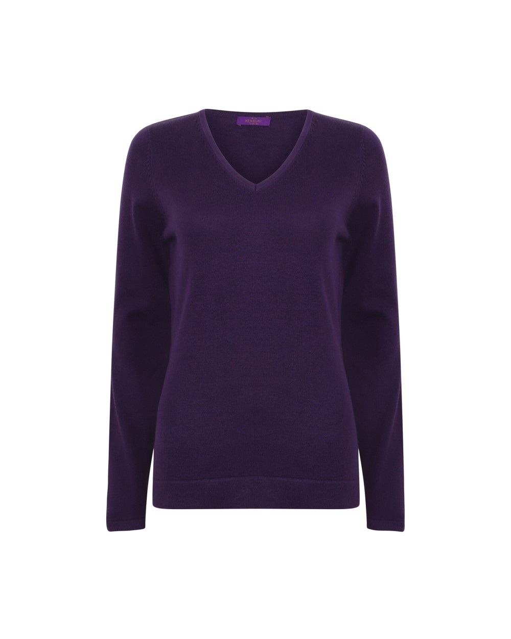 HENBURY LADIES' V-NECK JUMPER Pullovers personalisierbar