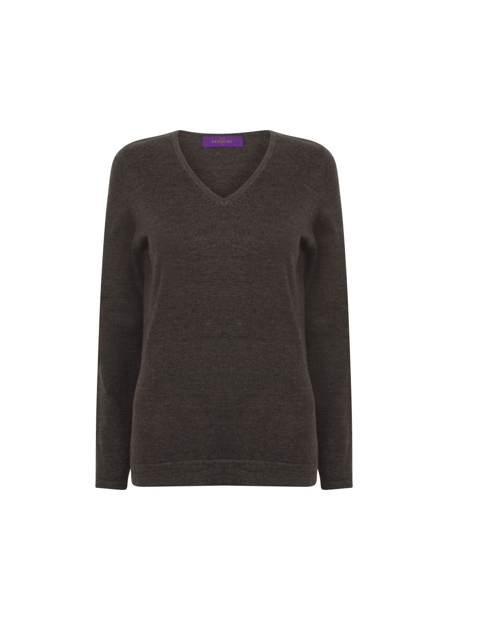 Pulls personnalisable HENBURY LADIES' V-NECK JUMPER