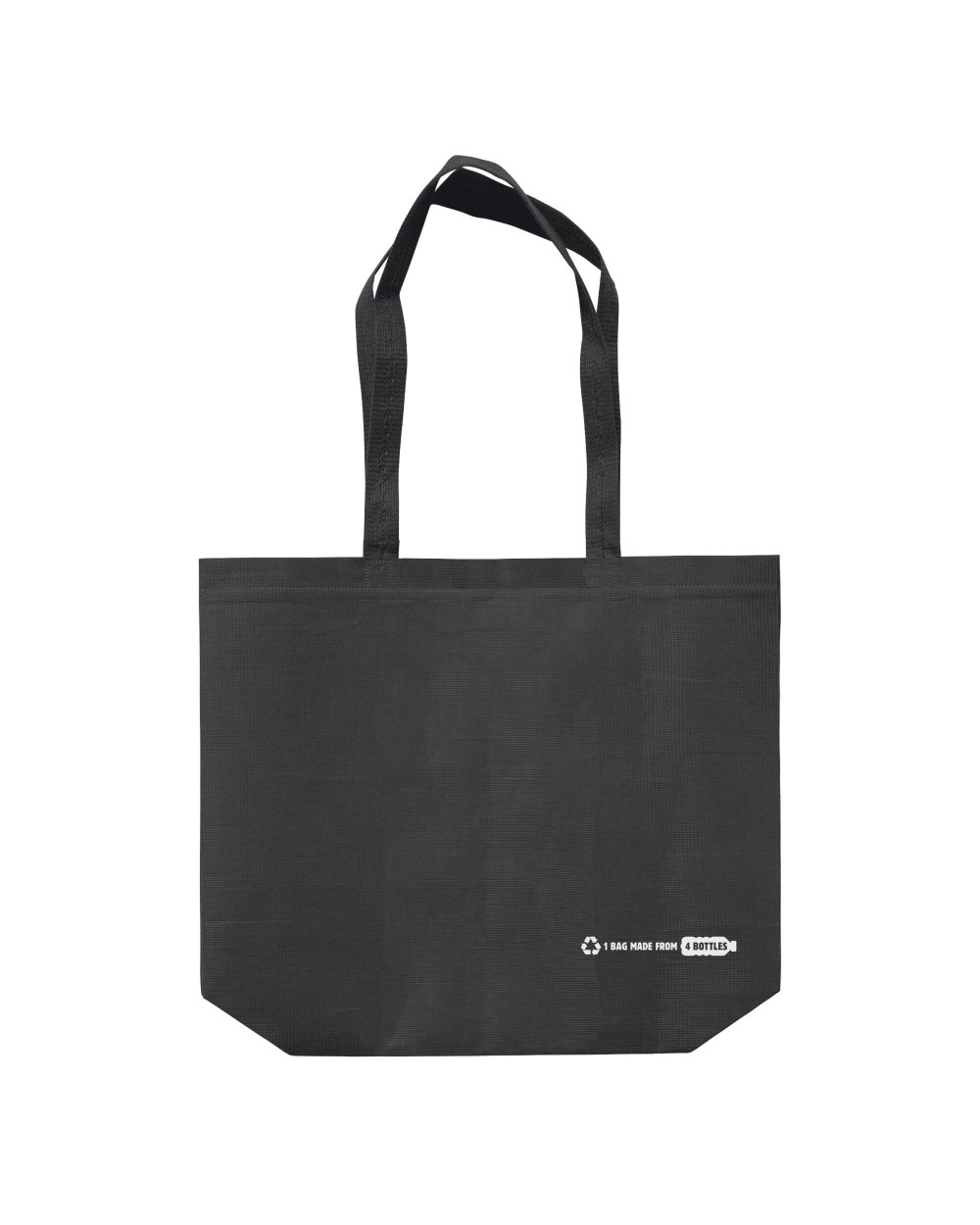 Tassen & Zakken 4DO Schoudertas R-PET 100g/m² voor bedrukking &amp; borduring