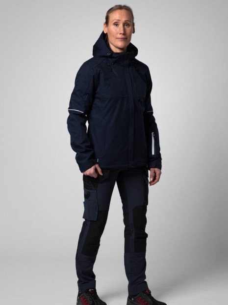 Softshells à personnaliser PROJOB 3412 SOFTSHELL PRIO FEMME A CAPUCHE 