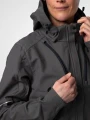 Softshells à personnaliser PROJOB 3412 SOFTSHELL PRIO FEMME A CAPUCHE 