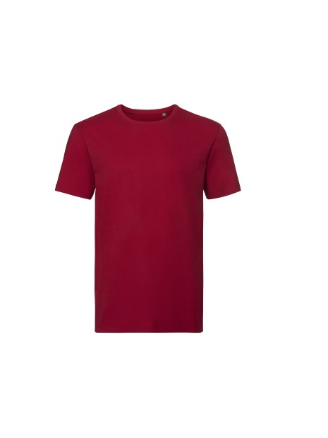RUSSELL MEN'S PURE ORGANIC TEE /api/colors/f7def30f-cf00-4a4e-8048-9f030f6d3017 personnalisable