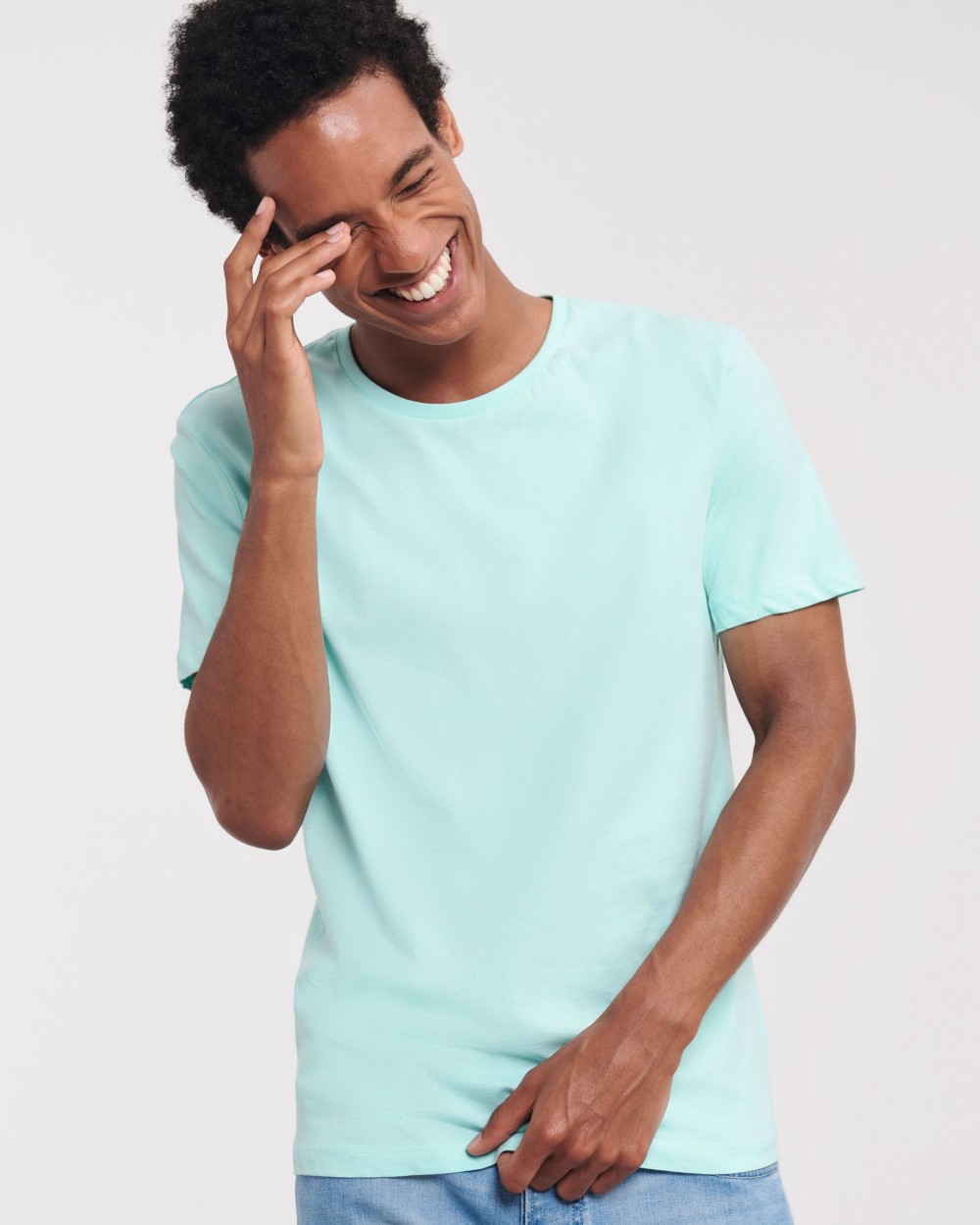 T-shirts RUSSELL MEN'S PURE ORGANIC TEE voor bedrukking &amp; borduring