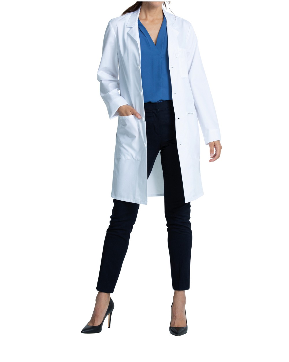 CHEROKEE Laborkittel 96,5 cm Unisex Jacken personalisierbar