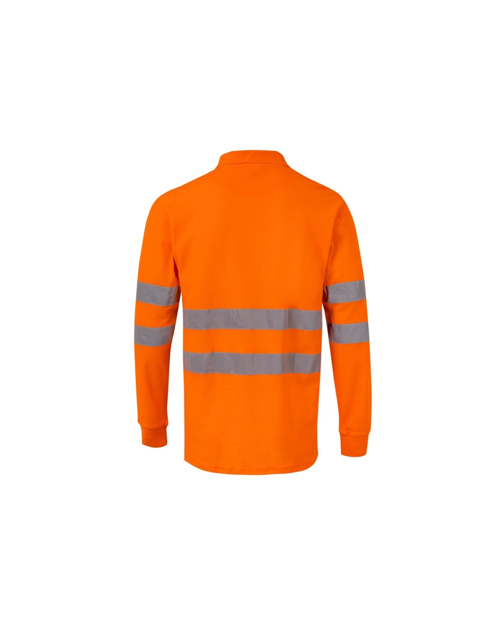 VELILLA HIGH VISIBILITY LS COTTON POLO SHIRT Poloshirts personalisierbar