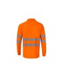 Polos personnalisable VELILLA HIGH VISIBILITY LS COTTON POLO SHIRT